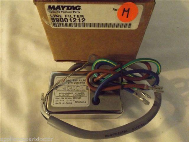 AMANA MICROWAVE 59001212 Line Filter NEW IN BOX AMANA MICROWAVE 59001212 Line Filter NEW IN BOX